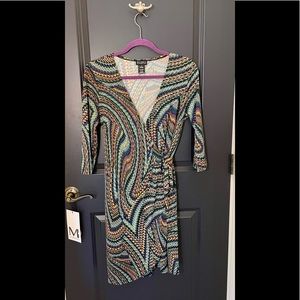 Vibrant wrap dress - ready for anything